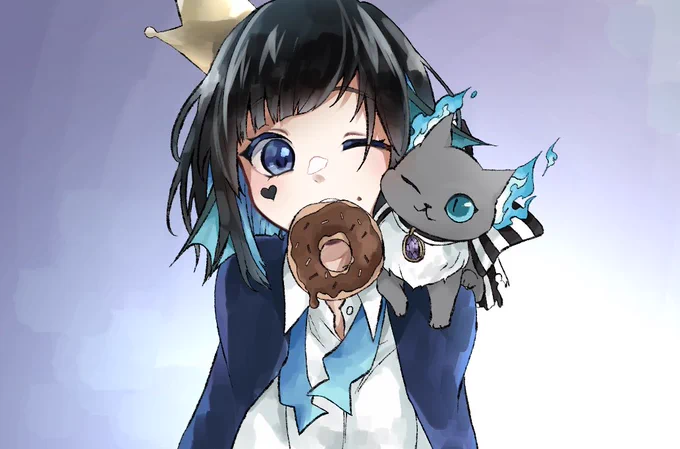 昔の絵ちょっと添削した #まるち画廊 