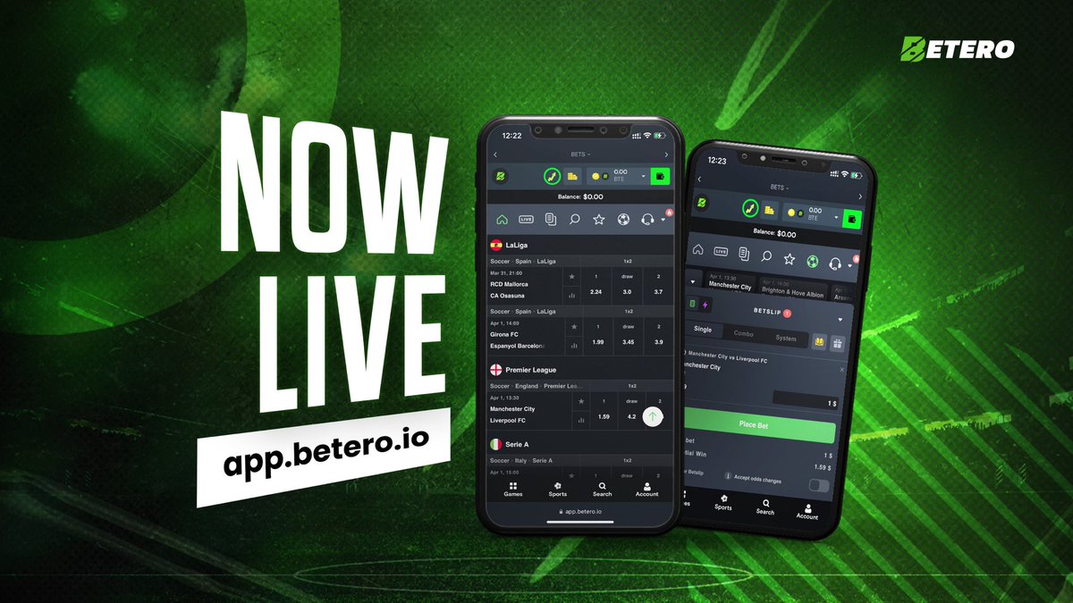 Launch Details
🎉 NOW 🎉

Our $BTE website is live: 

app.betero.io