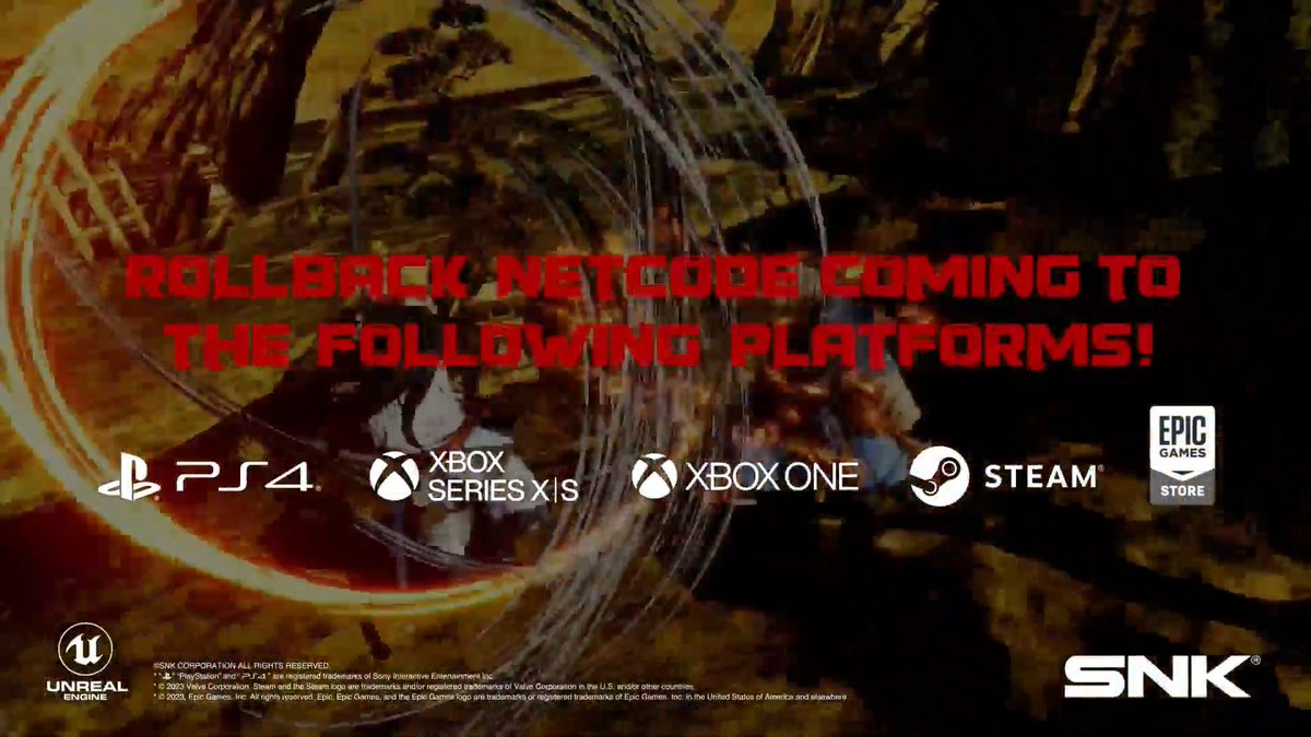 FGC_Daily's tweet image. 📰SAMURAI SHODOWN - Rollback update releases on Spring, 2023