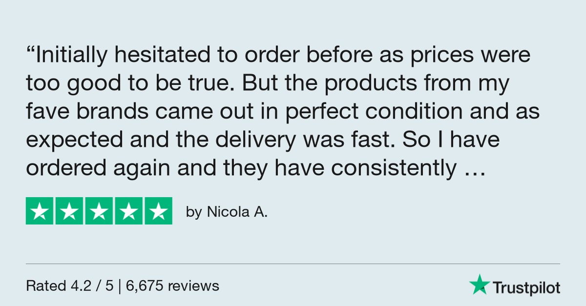 Nicola A. gave OZSALE 5 stars via #Trustpilot trustpilot.com/review/ozsale.…