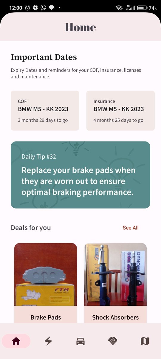 chimze_art's tweet photo. Screenshot from #Fueltrack . Been expanding the app. Very easy way to track your certificates, licences and car issues. https://t.co/pEt0QARG9Q