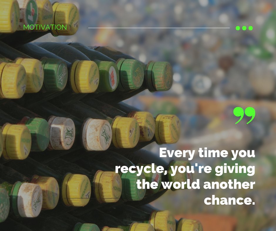 AfricaUpcy36677's tweet image. Let's break the cycle of waste and close the loop! Let's follow Tom Szaky's mantra of reduce, reuse, recycle and create a sustainable future for our planet  
#sustainability #gogreen #recyclingrocks