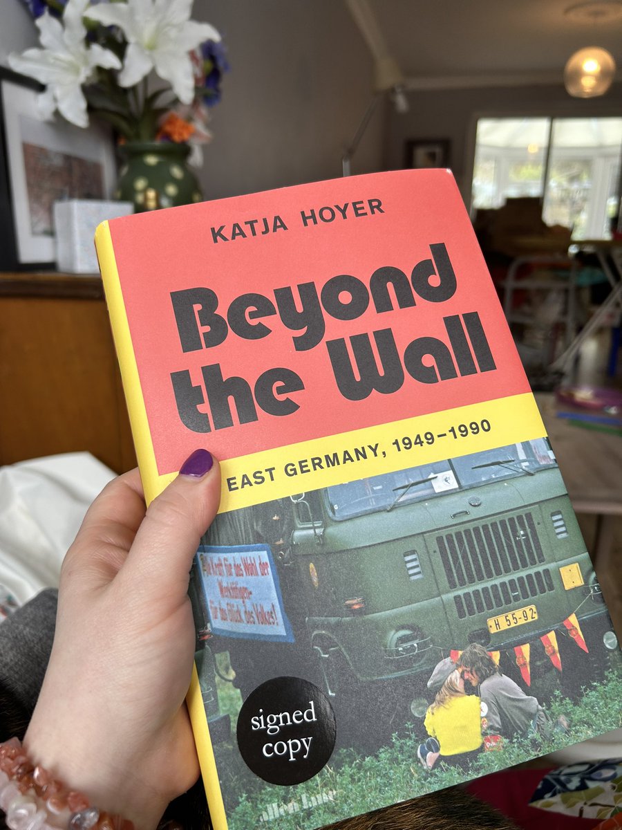Won’t lie over how excited I am to get this day one of the hols!!! Have loved learning about the Gdr to teach at a level this year - hoping to get this into my lessons next term as the snippets from <a href="/hoyer_kat/">Katja Hoyer</a>  have been epic 🥰