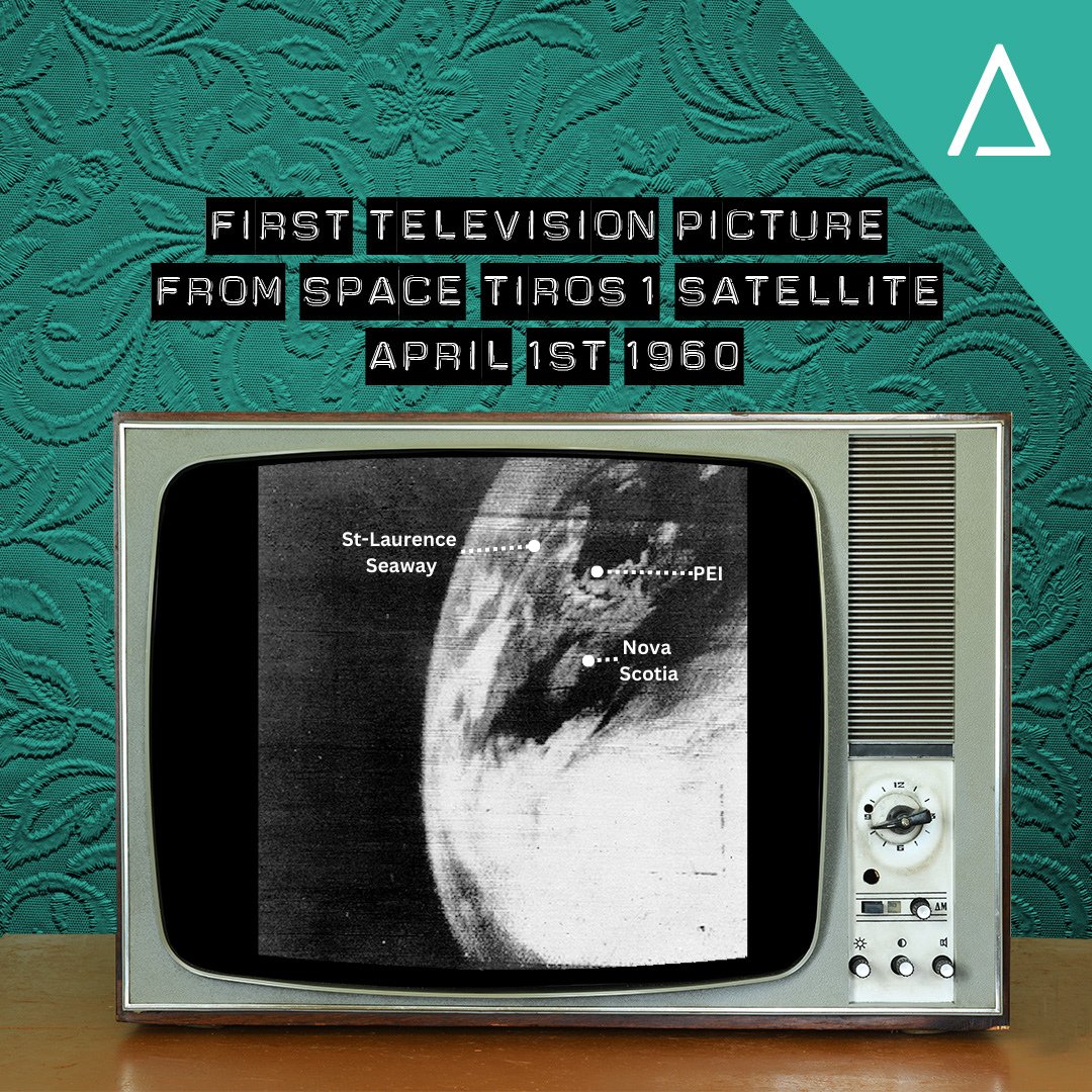 #DidYouKnow, 63 years ago today the US launched TIROS-1, the first Earth orbital weather &amp; TV infrared observation satellite?

Returning 19,000 usable images for weather analysis in 2.5 months, its success marked a historic moment for satellite EO. 

Credit: TIROS Program, NASA