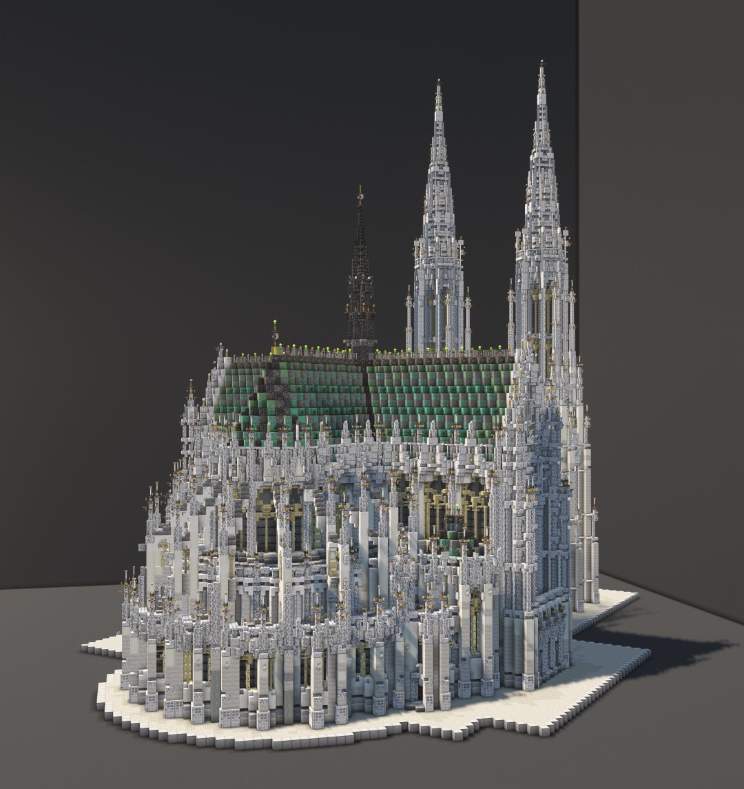waggiswagen's tweet photo. Votivkirche, Vienna, 1:1 https://t.co/jlHUVx1kEj