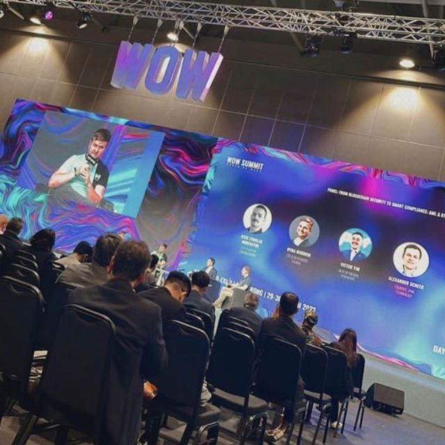 mraats's tweet photo. Wrapping up Day 1 of WOW SUMMIT WORLD Hong Kong - 2023 with amazing insights from industry leaders and interactions with blockchain enthusiasts.    Our team had the opportunity to learn & share about latest trends and innovations in blockchain technology. It was a great day networking with the industry leaders and participating in thought-provoking discussions.📷 #blockchaintechnology #wowsummit #hongkong #innovation #sustainability