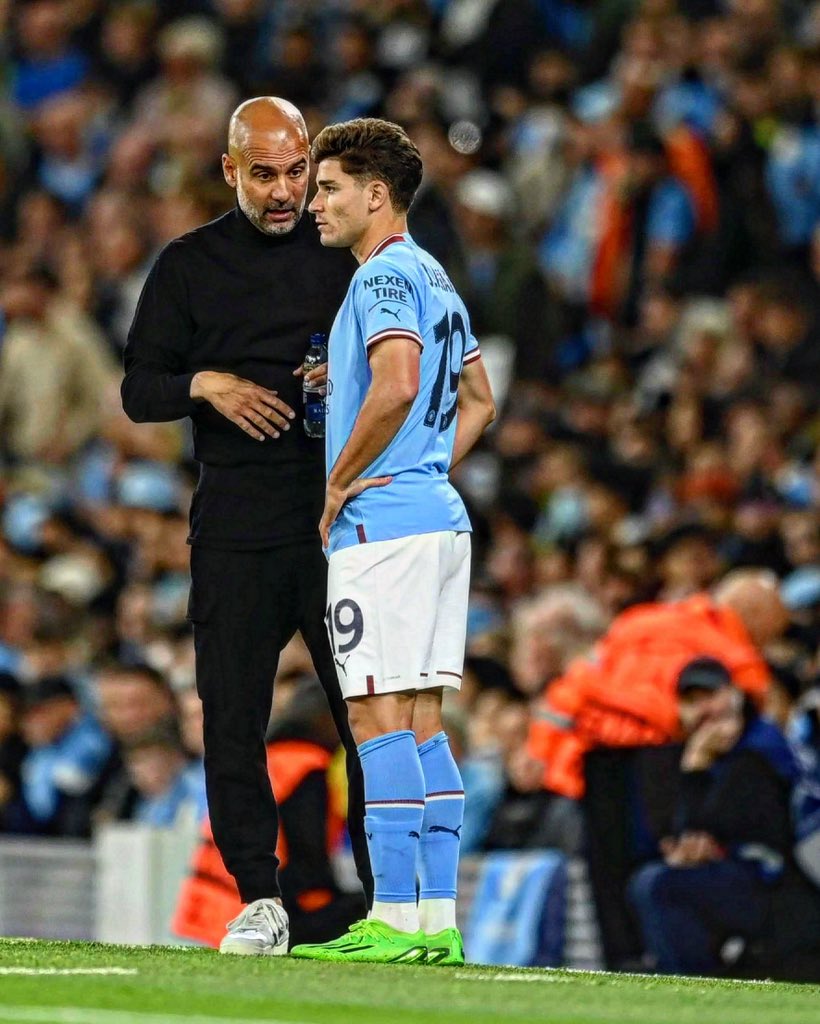 City report on twitter jack grealish julian alvarez riyad mahrez 