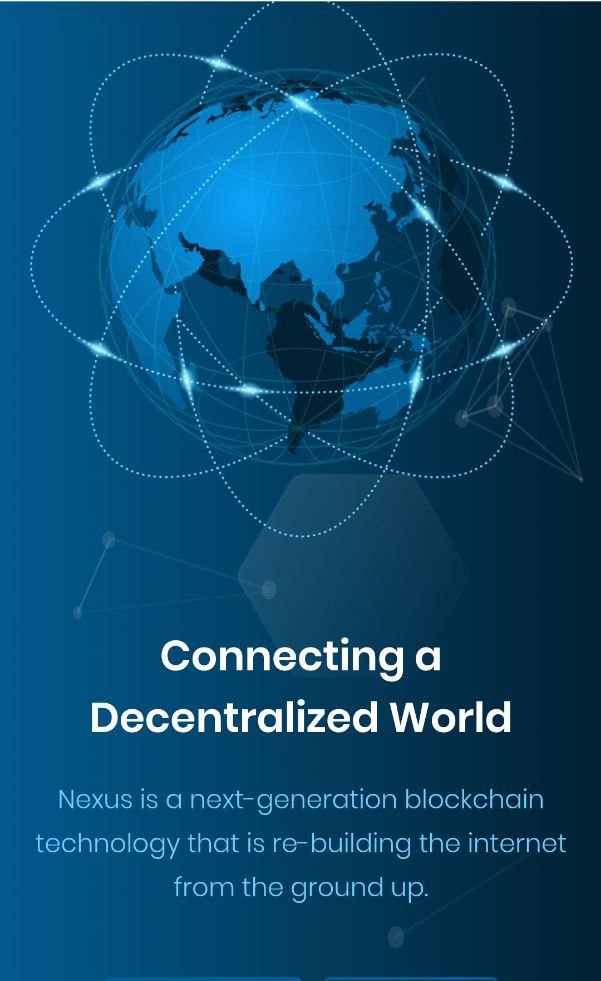 We have just launched a new website! Come over &amp; for a visit :)

The website aspires to represent the game-changing qualities of #Nexus and provide a great experience for its users.

$NXS #crypto #opensource
#Layer1 #Decentralization

nexus.io