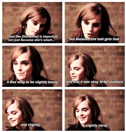 Why we love Hermione!

#HappyBirthdayEmmaWatson