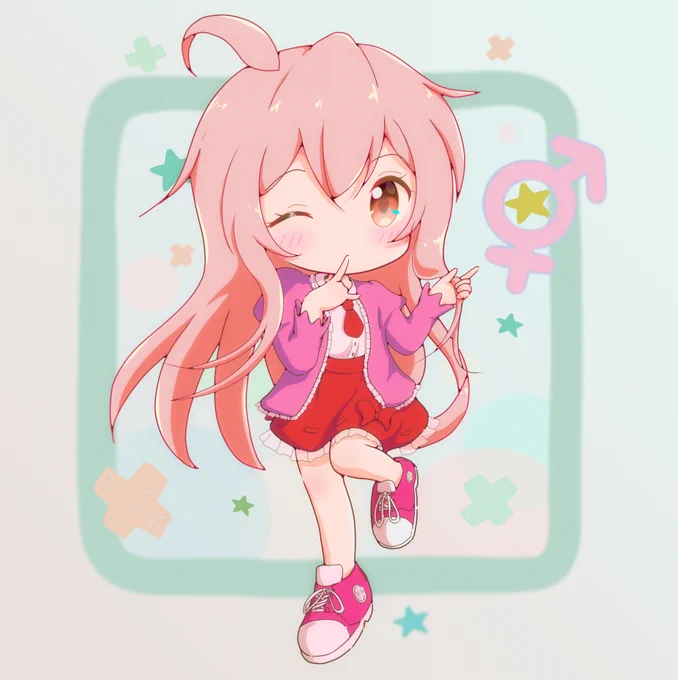 まひろちゃん～(=゜ω゜)ノウニャンコなんとか間に合ったなぁ～(ノシ'ω')ノシッポバンバン!#緒山まひろ  #お兄ちゃんはおしまい 