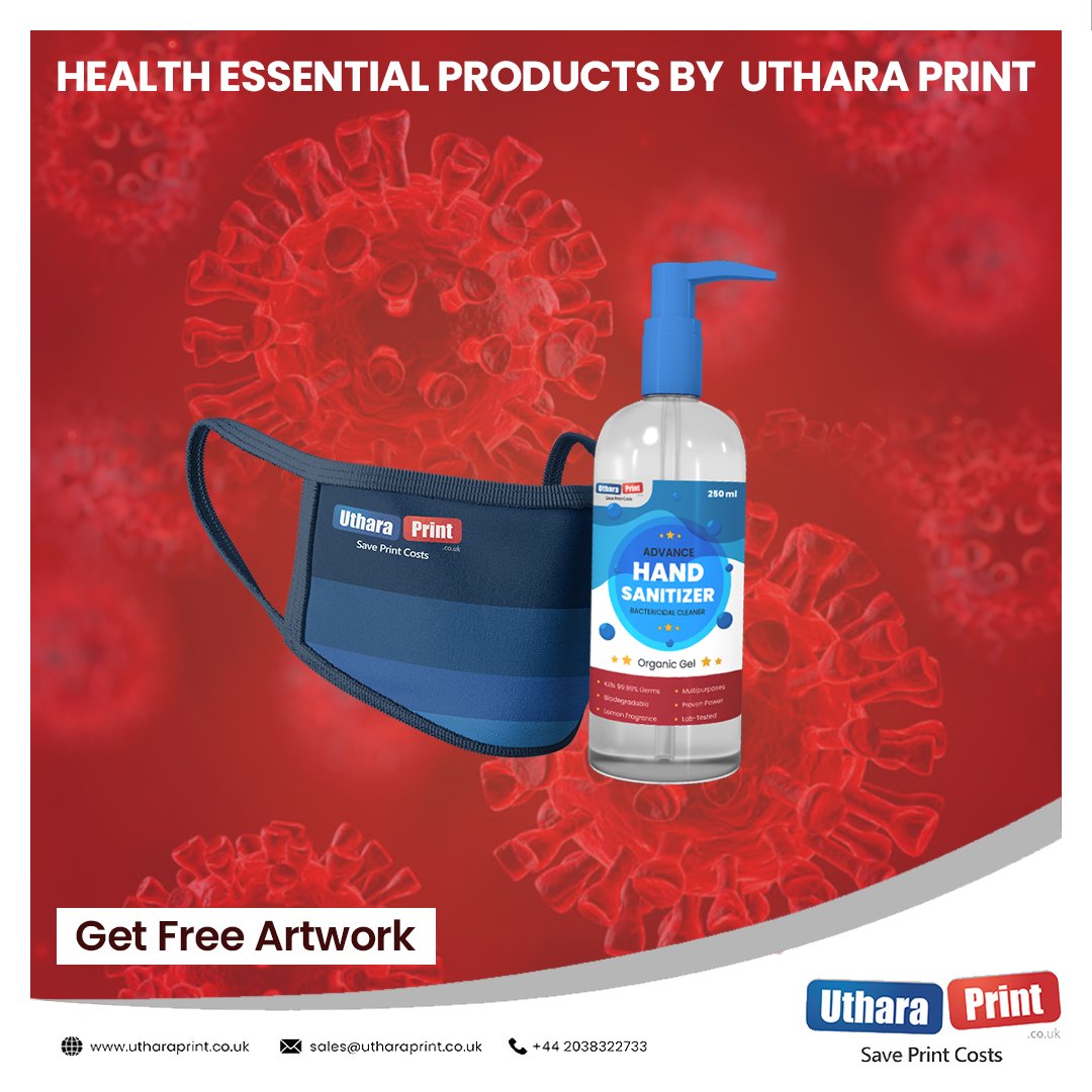 Stay protected and stylish with UtharaPrint's custom-printed #healthessentials !

Get a quote today with the best deals at #UtharaPrint Ltd, #UK 

Book Your #Printing #Design Today:  sales@utharaprint.co.uk +442038322733 

#printondemand #prints #graphicdesigners #london