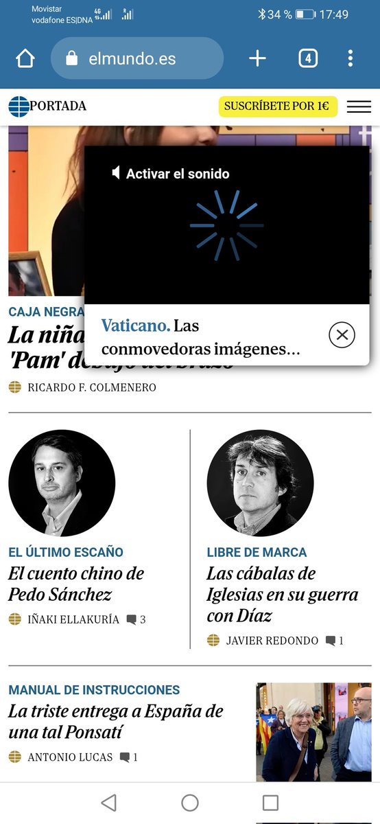 No sé qué es más descorazonador, la errata en sí o que lleve ahí todo el día y nadie les avise.
<a href="/elmundoes/">EL MUNDO</a>