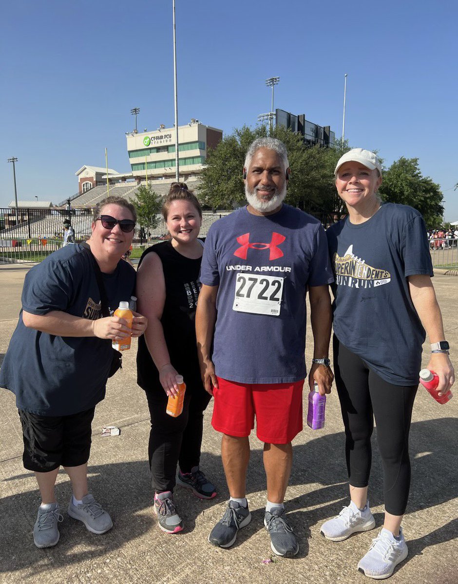 DMGilyot's tweet photo. Superintendents Fun Run 2023
#funatfarney #CFISDFunRun
@CFISDFarney https://t.co/MoJvVjyfYD