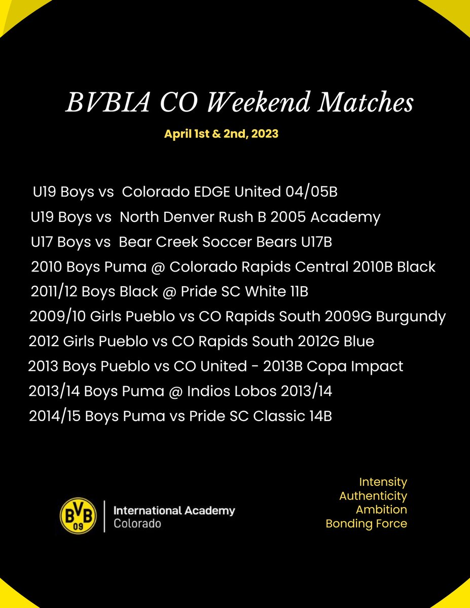 BVB International Academy Colorado (@bvbiaco) on Twitter photo 