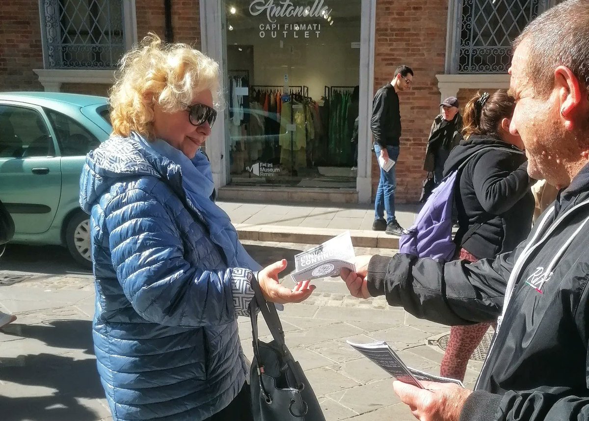 mnromagna's tweet photo. Un altro sabato di militanza per gli attivisti riminesi del Movimento Nazionale - La Rete dei Patrioti che questa mattina erano presenti lungo il corso principale del centro storico per proseguire l'attività informativa sui principali punti del manifesto politico. https://t.co/bXcbWhOnVB