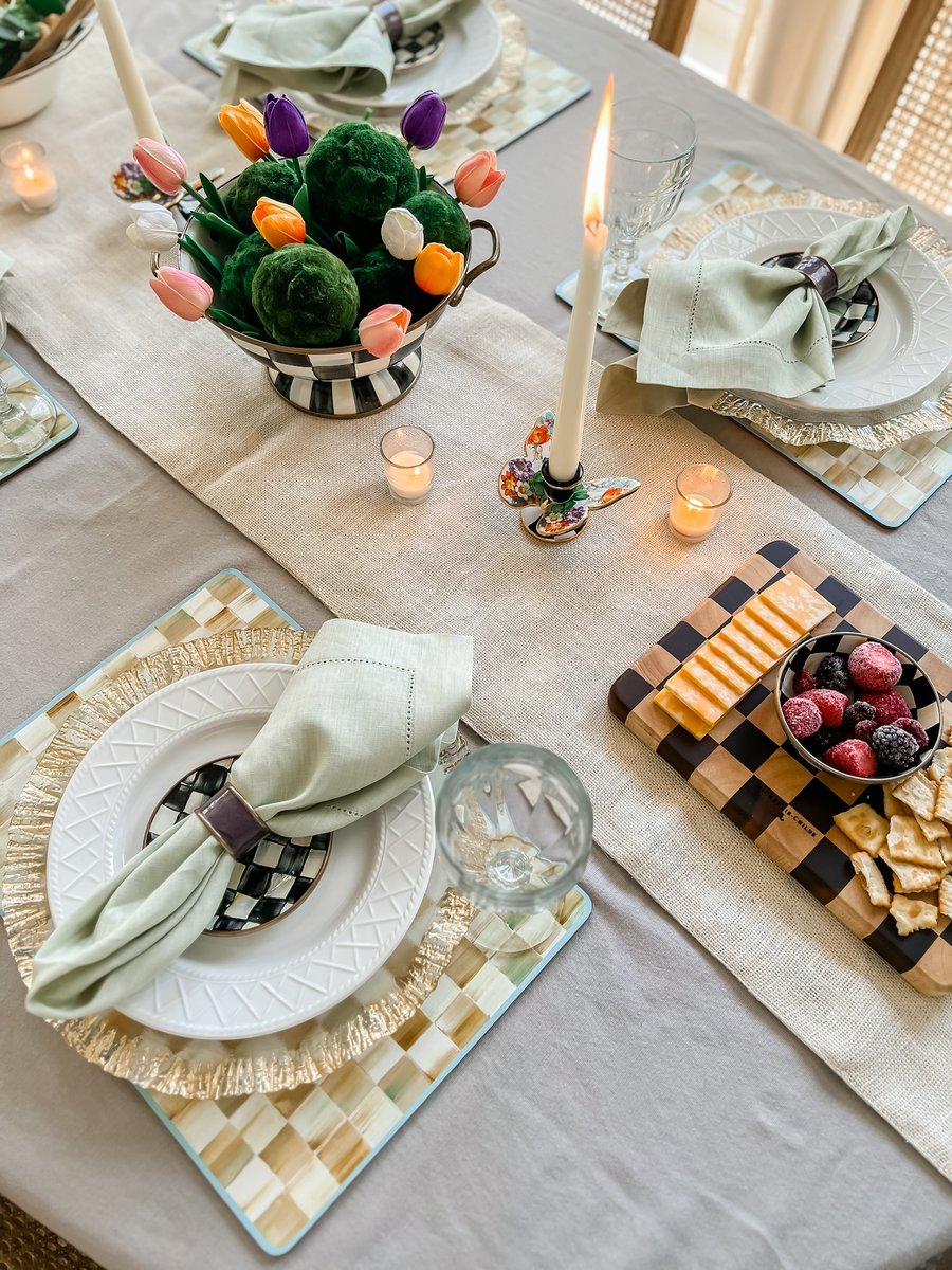 What part of your home is your favorite to decorate? 👀 From the front door to the tabletop, MacKenzie-Childs collectible pieces can elevate your style entirely. 🤗 Shop here: bit.ly/2Cp9Nts