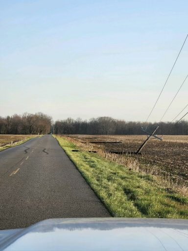 Some of the storm damage in Shelbyville causing outages <a href="/cityshelbyville/">City of Shelbyville</a>