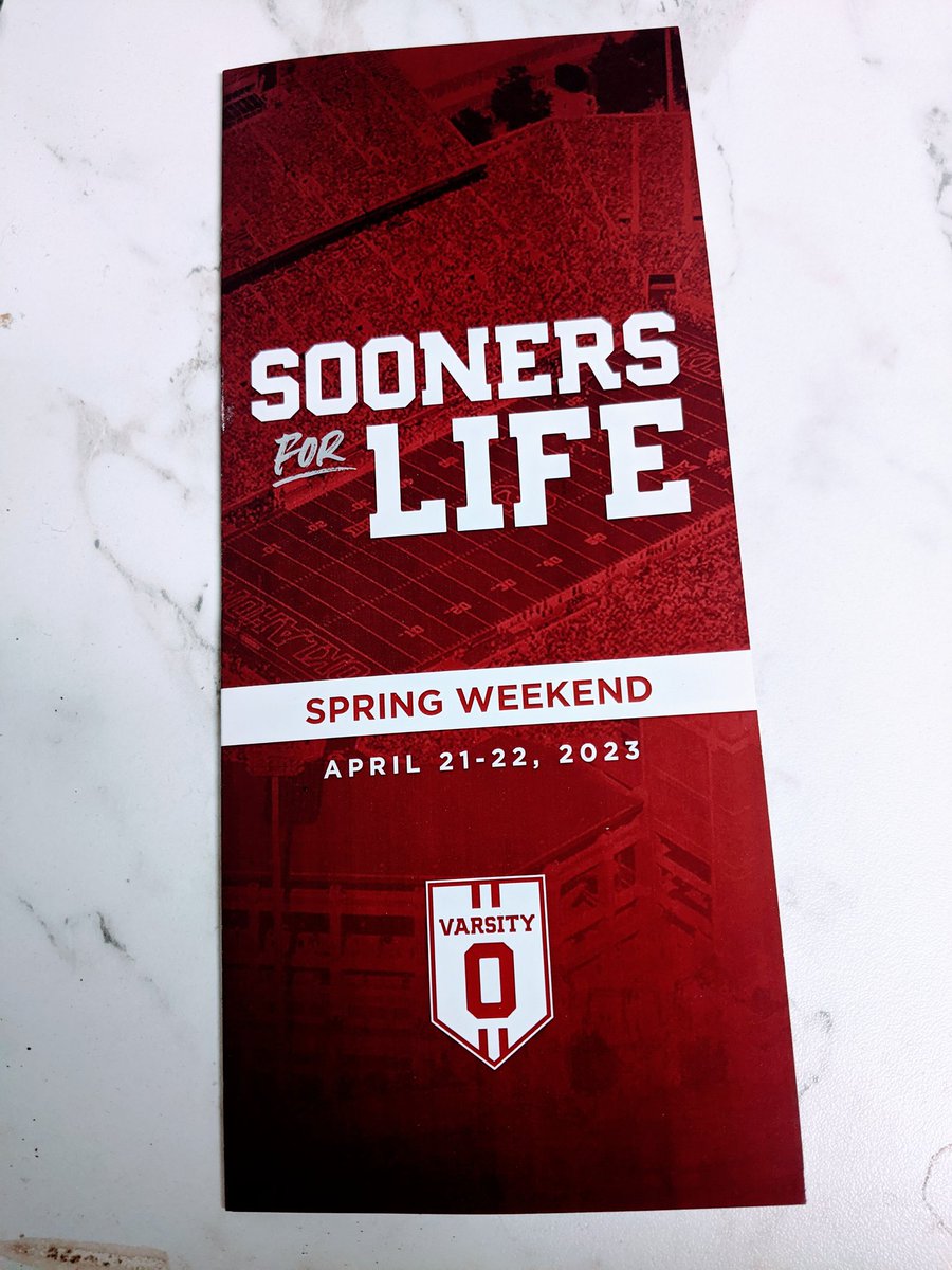 The_BradJohnson's tweet photo. 3 weeks away!
#OUspringGAME📍
#BoomerSooner💯
#OUDNA🧬
#TEAM129🏈 https://t.co/MD28Sxnx0l
