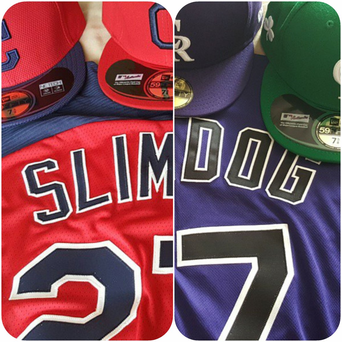 Slimdog's tweet photo. Happy to see baseball back!
Go @CleGuardians and @Rockies!!!
#ForTheLand
#Rockies #HomeAndHome
#OpeningDay2023 https://t.co/sWwPAlIAvj