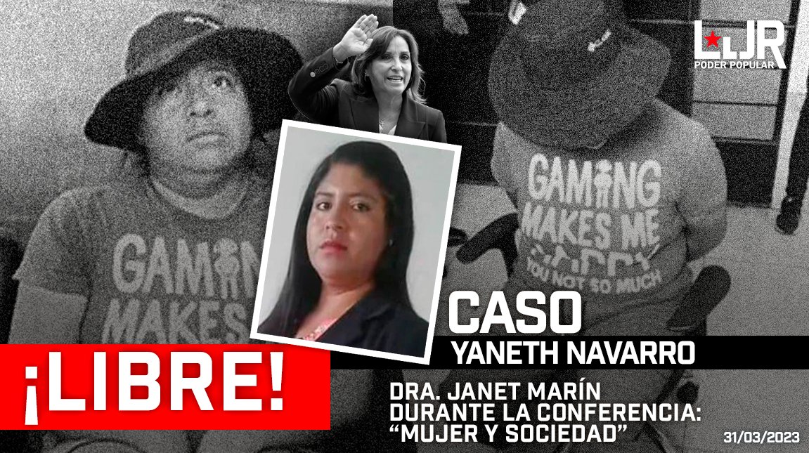 PoderPopularPE's tweet image. Luego de la libertad de Yaneth Navarro, la Dra. Janet Marín, explica los detalles de este caso.

👉🏾Entérate aquí, en nuestro canal de YouTube:

youtu.be/LCTb0cz5YgE