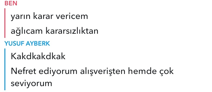 ikizler burcu arkadaşımla sohbet edelim dedik