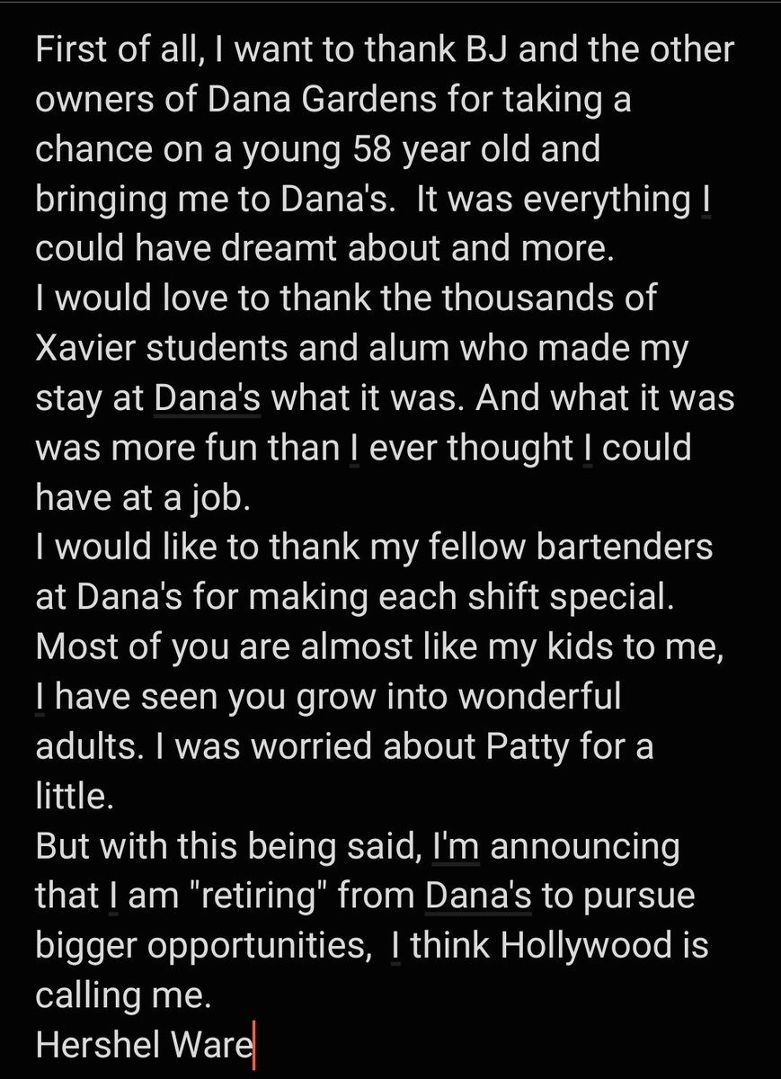 Danagardens's tweet photo. A note from Hershel today. 🥺 https://t.co/oFT2duFK3v