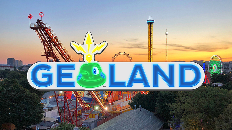 GoGeocaching's tweet photo. Okay, #geocachers, we can't keep this a secret any longer. We are excited to officially announce a project long in the making: the first-ever #geocaching-themed amusement park!
Come one, come all, to the fantastic world of #GeoLand! 🎢
😜 https://t.co/lZRldBQas4 😜 https://t.co/Ok2LCnKLza