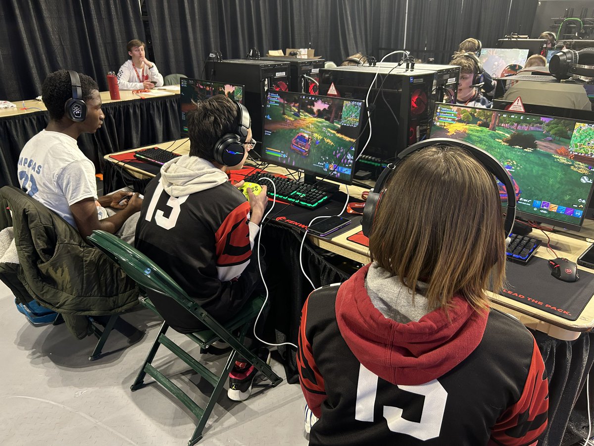 First up today for esports was Fortnite. A couple tough rounds for sure but a good time nevertheless <a href="/RRHSactivities/">Red River High School Activities</a>