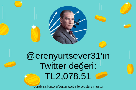 Twitter değerim: TL2,078.51

 funroundy.click/twitterworth?l… ile sizinkini bulun

⠀