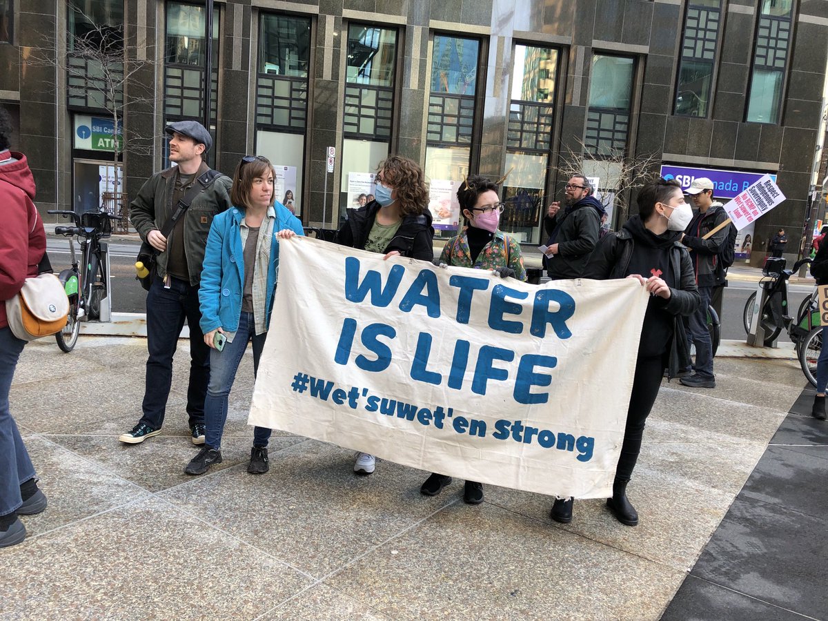 Just getting started: Calling out Canada’s #1 #FossilFool @rbc for financing climate chaos and fossil colonialism