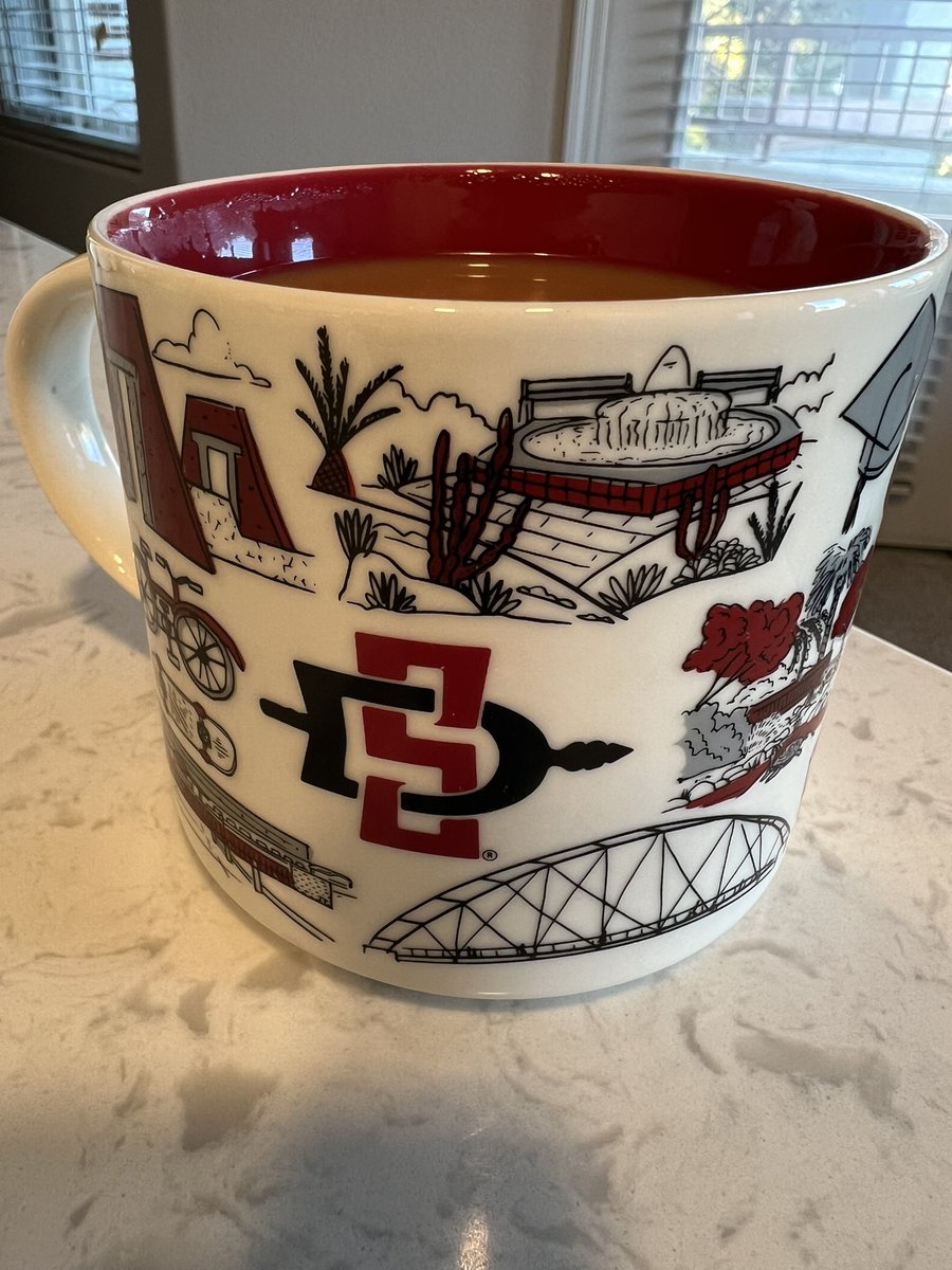 There’s a mug for every occasion. GO AZTECS! I believe that we will win! 🖤❤️ #SDSU #Aztecs #FinalFour #MarchMadness #NCAATournament #AztecForLife