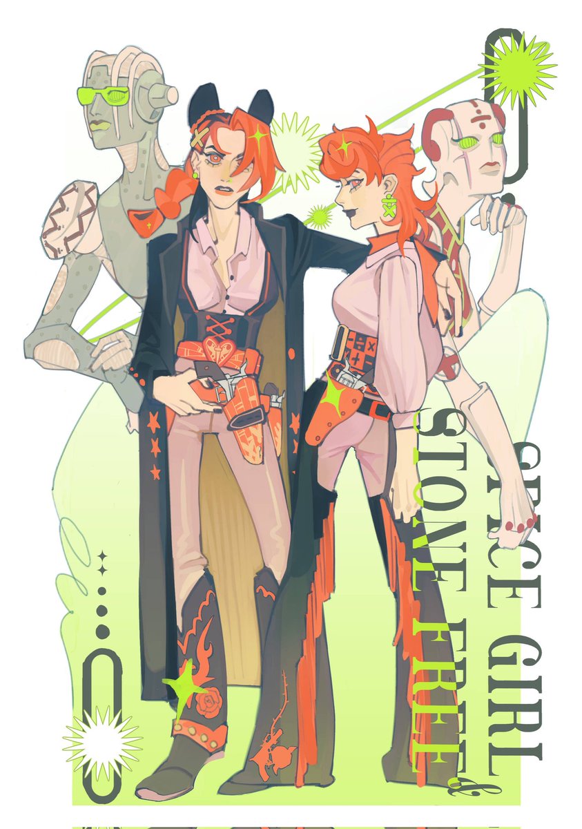 twentysix_2666's tweet image. 忘记发了再不发就要发霉了！#jjba
