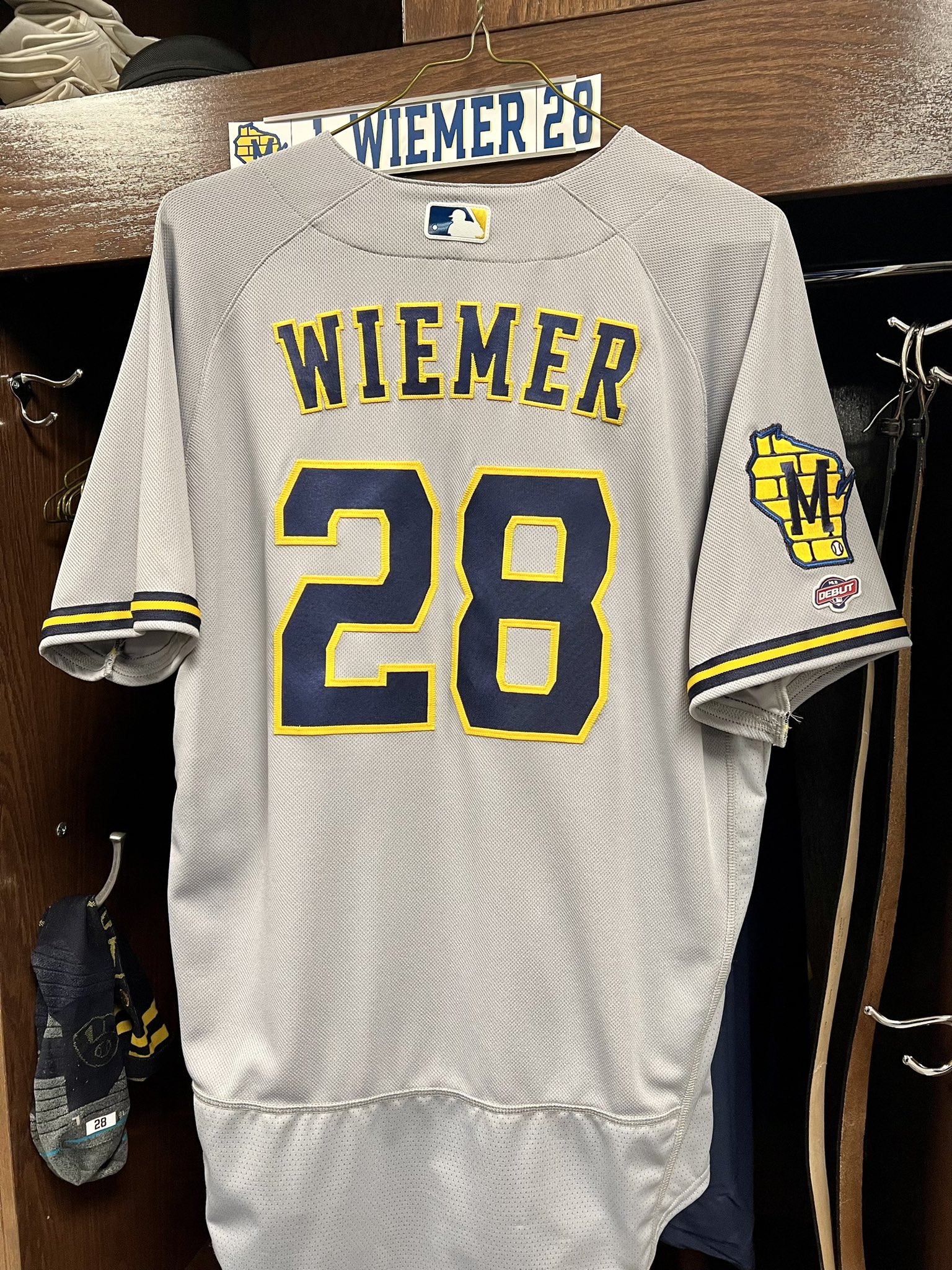 Vintage Brewers jersey