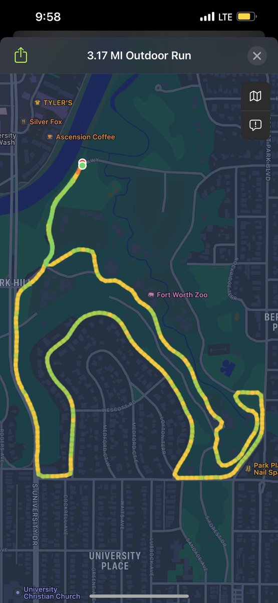 ava_napieralski's tweet photo. Had so much fun running my first ever 5K today. I had a blast running though the Fort Worth Zoo. Definitely doing this again. @FortWorthZoo #zoorun https://t.co/8L47ihxY4C