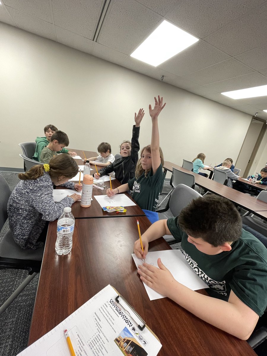 Last session of our Envirothon  study session - Forestry!! <a href="/EasternYorkSD/">Eastern York </a> #yorkcountyenvirothon
