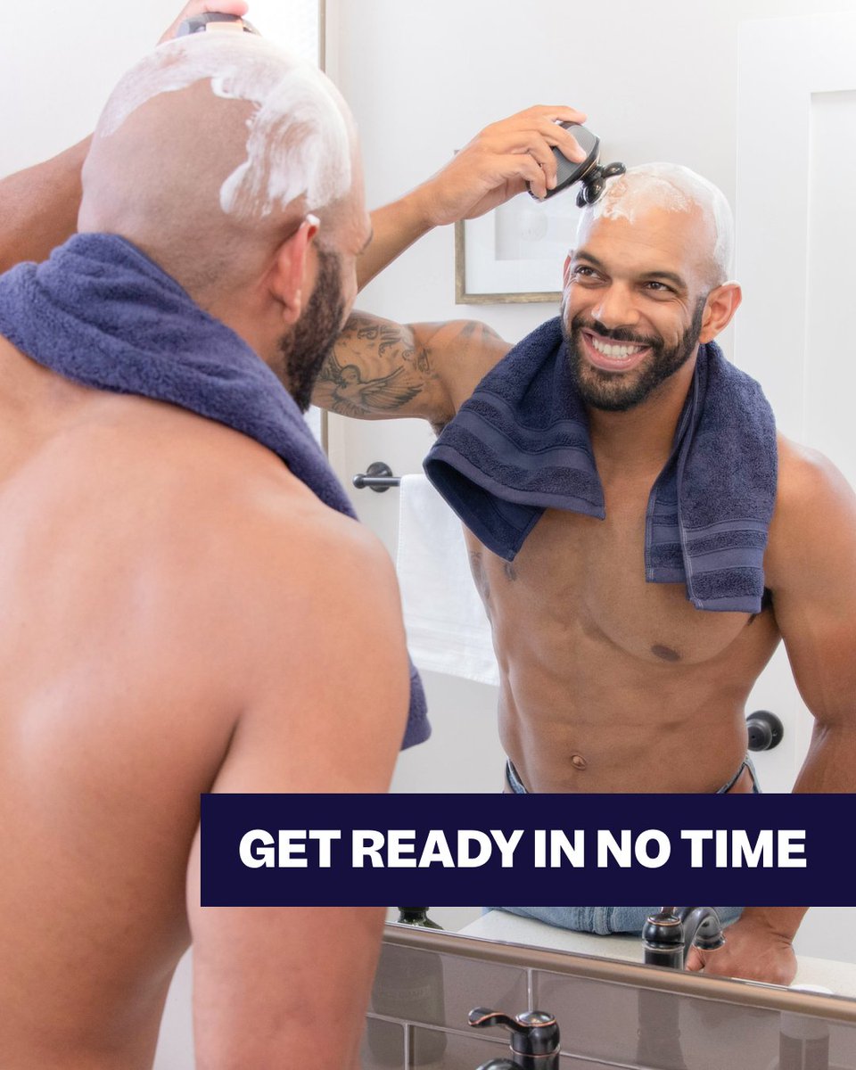 A sexy bald look isn’t complete without the right shaver to go with it 💪

Grab yours today at: l8r.it/arsE