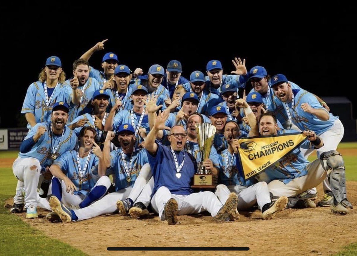 State League Champions 2022/23
 
💛⚾️🐵⚾️💙 #MonkeyNation 

<a href="/SamKennelly24/">Sam Kennelly</a> <a href="/JackRigdenn/">Jack Rigden</a> @joshkennelly <a href="/tkennelly23/">Tim Kennelly</a> <a href="/big_lefty23/">Dan Schmidt</a> <a href="/mkennelly7/">Matt Kennelly</a> <a href="/T_raw947/">Tucker Smith</a> <a href="/flynn_mcgahan/">Flynn McGahan</a> <a href="/AlexOehme/">Alex oehme</a> <a href="/cam_froude36/">Campbell Froude</a>