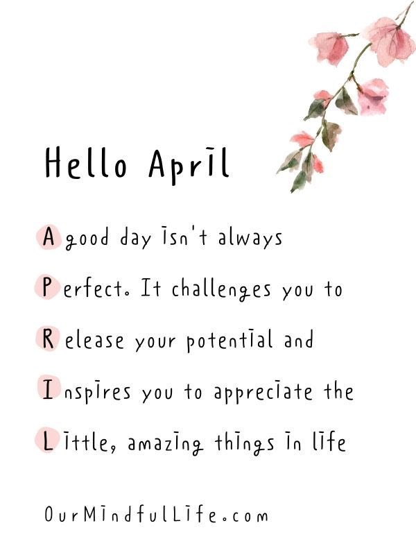 _ashlemichelle's tweet photo. Happy April! 😊💕💐 #PositiveEnergy  #PositiveVibes https://t.co/4NCCpThkiv