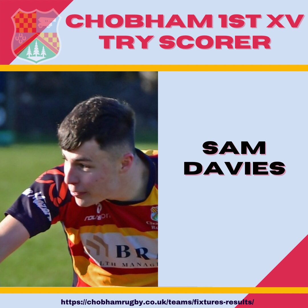 chobhamrugby's tweet photo. 70 mins
Chobham 71 - 22 @ChiswickRFC
Try - Davies (Cho#13)
Con - Davies (Cho#13)
#pjcc
#gomightychobham https://t.co/VKCP1mq394