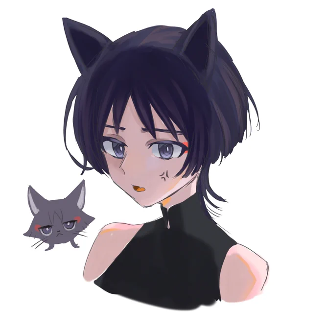 うん。 