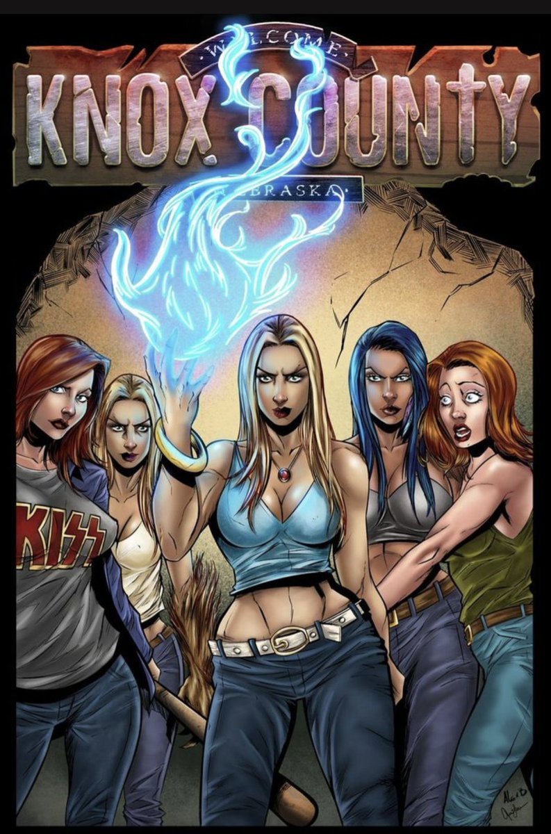 geri_lou's tweet photo. These are 4 #covers I #colored for #Knoxcountycomic.... There are 17 covers in total for #knoxcounty... https://t.co/V1xZ42KYQY