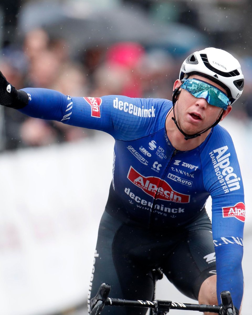 SEGcycling's tweet photo. 🥇 Third time lucky! @kaden_groves scores his third win in just 10 days after a dominant performance in #VoltaLimburg🇳🇱! The 2019 @SEGRacing Graduate was the strongest of the leading group, finishing the job in a two-man sprint https://t.co/t03zpoUAQV