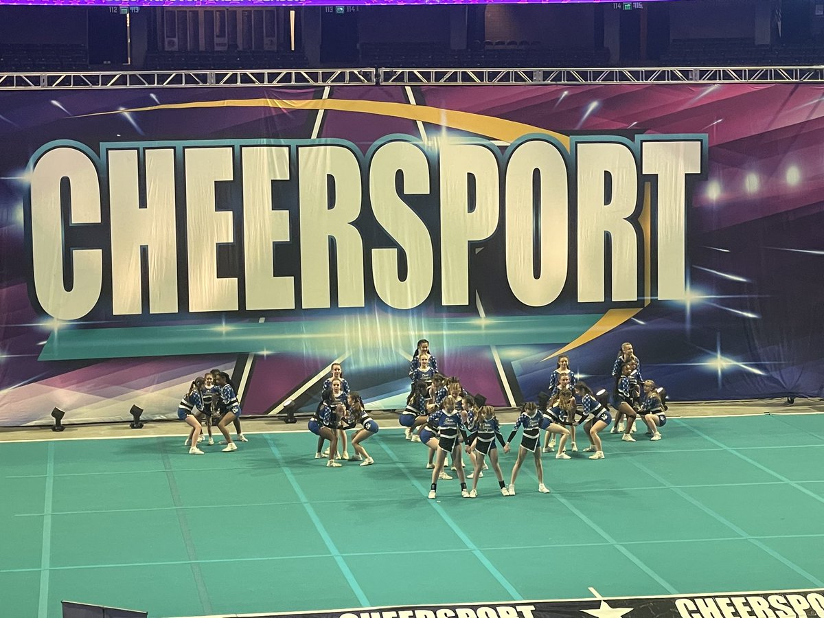 Cheersport here we come! The Royal Court Cuties are ready 🍒🍒🍒 <a href="/CA_CharlotteNC/">Cheer Athletics NC</a>