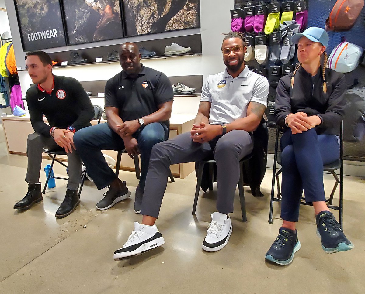 Ron #SuperBowl Wk and #PFHOF advocate (@ronncaphill) on Twitter photo THANK YOU to #BroncosCountry Alumni #EbenezerEkuban and <a href="/D_Brut30/">David BRUTON JR. PT, DPT</a> for the pic.
Great meeting TC, Aly and y'all at <a href="/Arcteryx/">Arc'teryx</a>'s #Denver Friday event.. amazing sports, career and life wisdom.
PS And of course: #GradisharForPFH0F - hopefully good #PFHOF news in late August for '24! THANK YOU to #BroncosCountry Alumni #EbenezerEkuban and <a href="/D_Brut30/">David BRUTON JR. PT, DPT</a> for the pic.
Great meeting TC, Aly and y'all at <a href="/Arcteryx/">Arc'teryx</a>'s #Denver Friday event.. amazing sports, career and life wisdom.
PS And of course: #GradisharForPFH0F - hopefully good #PFHOF news in late August for '24!