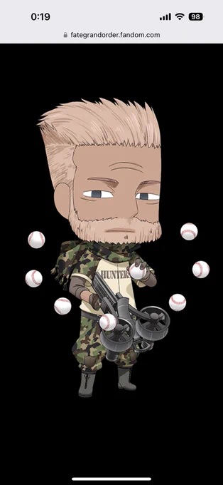 あーーーあった!!!ほんまや球撃ち出すやつだw無の表情たまらん(^w^)Hunterてことは狩人チームだったのね! 