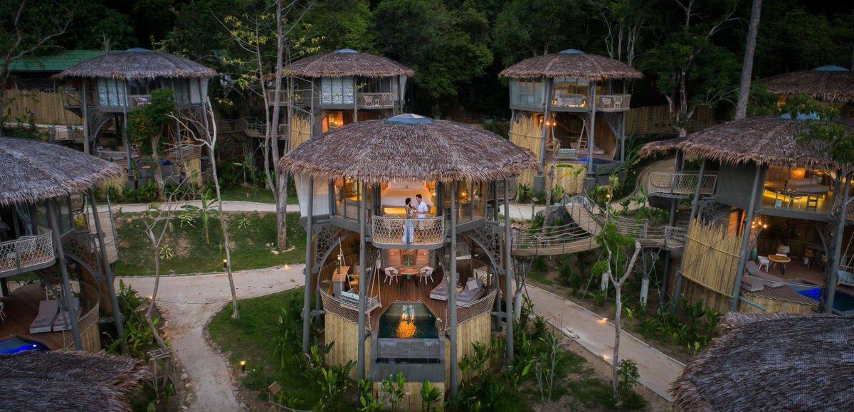 Relax and explore on Treehouse Island Escape &amp; Luxury Krabi Holiday 
💸9 nights from £1999 per person, saving up to £509 per person 
🗓Travel 6th June 2023 
🌴4 nt TreeHouse Villas, Koh Yao Noi &amp; Koh Yao Yai - Tree house villa wi - swiy.co/D0Lj