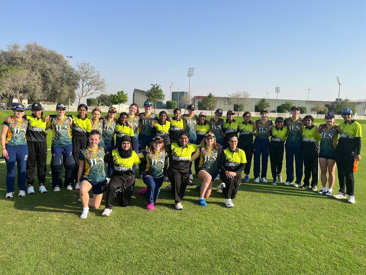 ipswichsport's tweet photo. Our Senior Girls Cricket Squad have a fantastic start to their Dubai Tour with a 10 wicket win against the UAE Blue Team. https://t.co/sg031JsAxJ