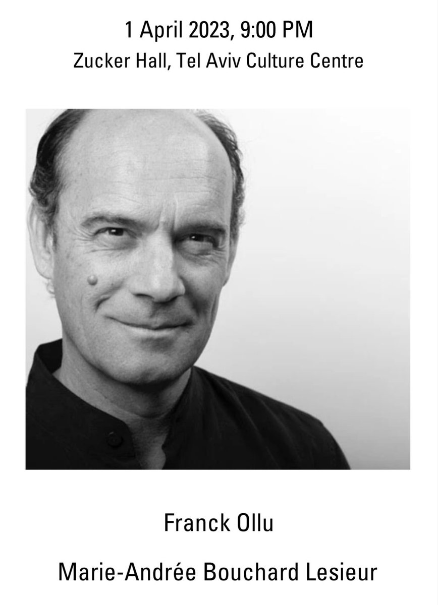 Tonight at the Tel Aviv Culture Center for 5 Poèmes de Baudelaire by Debussy #TelAviv #baudelaire #debussy #singer #opera