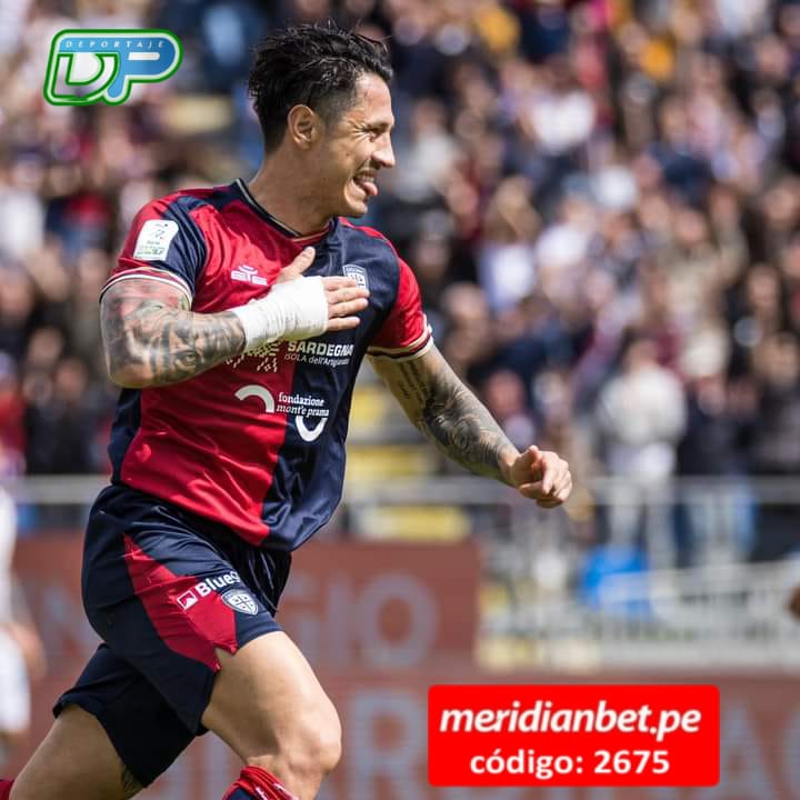 DeportajeD's tweet photo. ⚽ #SerieB 🇮🇹
El buen @G_Lapadula 🇵🇪 volvió a anotar con @Cagliari que empató 1-1 con el @fclubsuedtirol. Su equipo es quinto con 46 puntos.
#Lapagol es el máximo goleador de la @SerieB con 16 goles.

📷 @CagliariCalcio 
@DeportajeD @MeridianbetPE https://t.co/tkMWFzP8KE