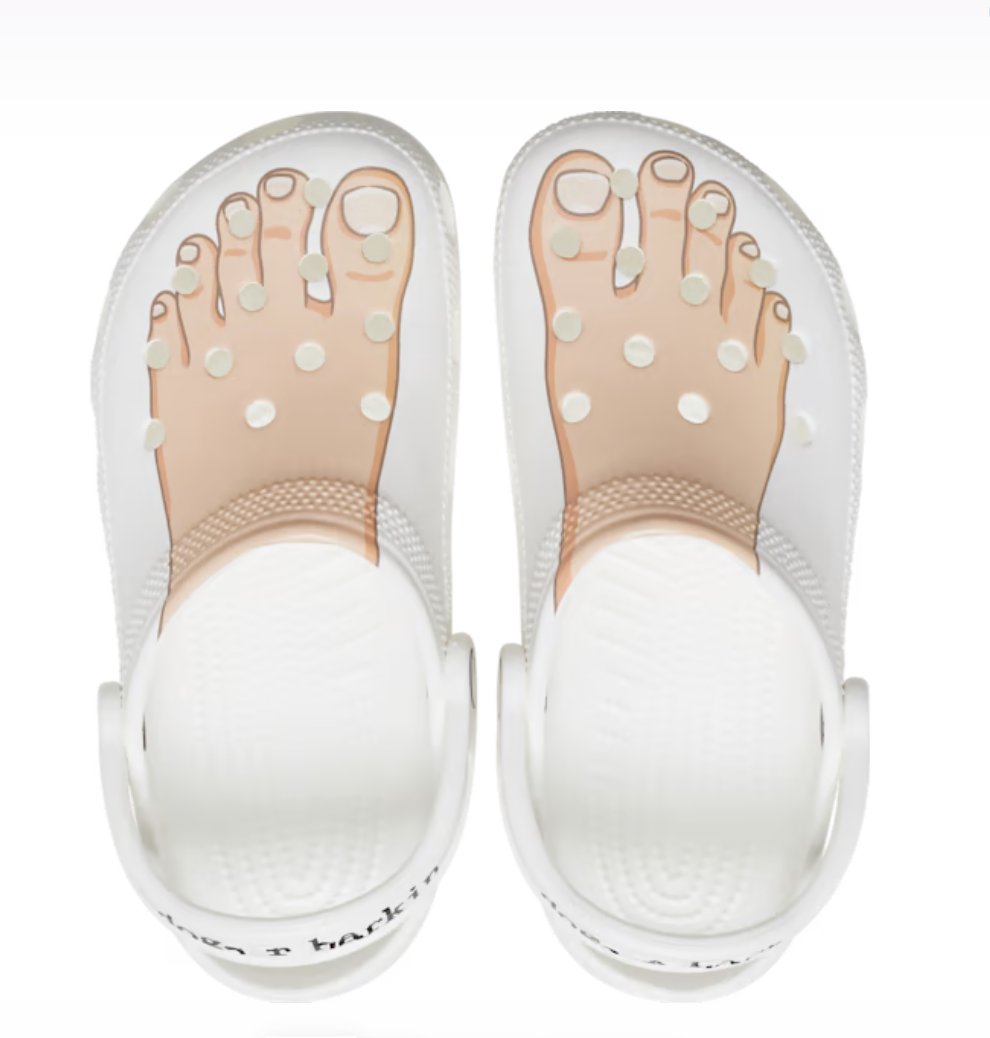 JustFreshKicks on Twitter "LIVE via Crocs US April Fools Crocs Feet